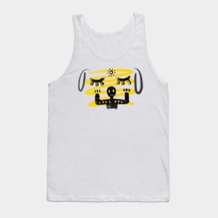 Dog face Tank Top